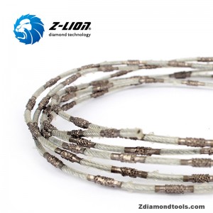 ZL-SJ 2.0 mm 다이아몬드 커팅 와이어 스톤 오닉스 커팅 용